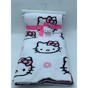 Hello Kitty Spring Soft Decorative Reversible Throw Blanket 50” x 70”
